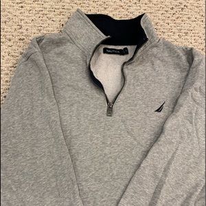 Nautical pull over sweatshirt